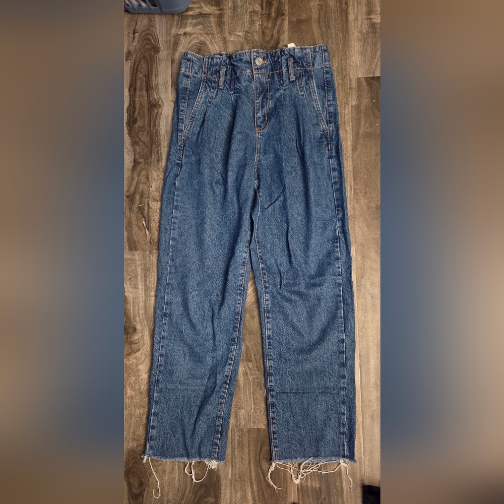 Garage Blue Straight Leg Women's Jeans
